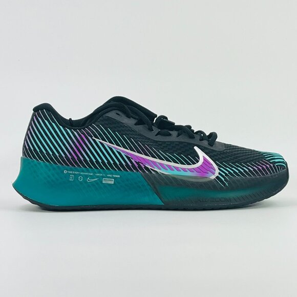Nike Court Air Zoom Vapor 11 Attack Premier 'Deep Jungle' FD6693-001 size 10.5